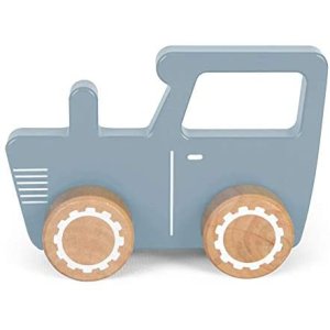 Drewniane auto traktor - Little Dutch,