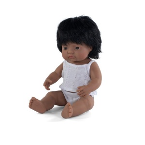 Pachnąca lalka, dziewczynka, Hiszpanka, 38 cm - Miniland,