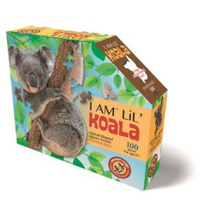 Puzzle konturowe, 100 el., Koala - Madd Capp
