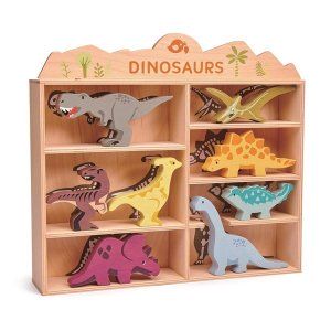 Dinozaury - drewniane figurki do zabawy