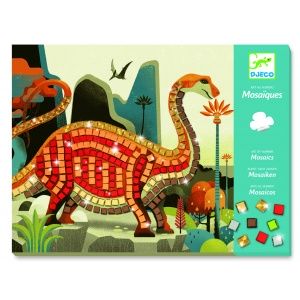 Mozaika do wyklejania, Dinozaury - Djeco