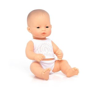 Pachnąca lalka, dziewczynka, Azjatka, 32 cm - Miniland,