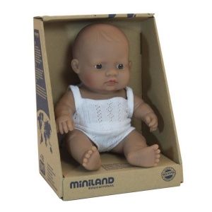 Pachnąca lalka, chłopiec, Hiszpan, 21 cm - Miniland