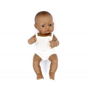 Pachnąca lalka, dziewczynka, Hiszpanka, 32 cm - Miniland