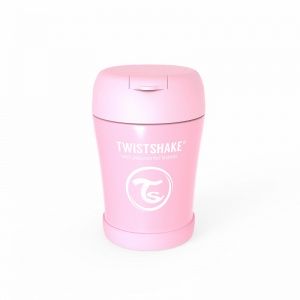 Pojemnik termiczny na jedzenie, termos, 350 ml, różowy - Twistshake