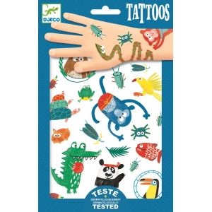 Tatuaże zwierzaczki, zwierzątka - Djeco