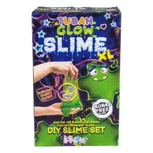 Zestaw XL DIY Slime, świecący w ciemności - Tuban