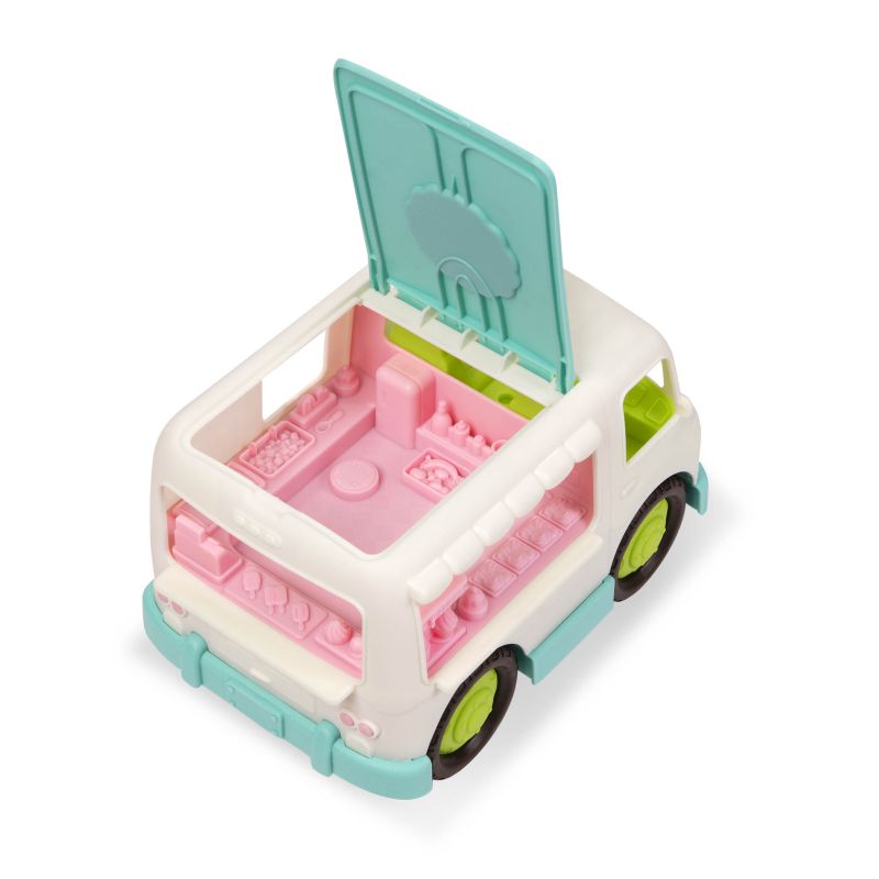 ciężarówka z lodami B.toys z otwieranym dachem