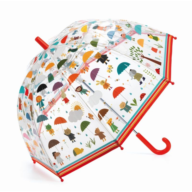 kolorowa parasolka ze zwierzątkami djeco parasol