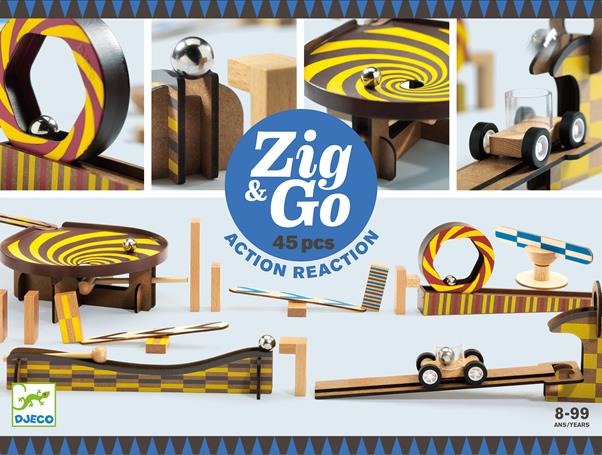 tor kulkowy zestaw konstrukcyjny Zig & Go Djeco